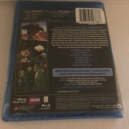 New BBC Doctor Who Series Six Part One 2 Blu-Ray Disc Set Sealed