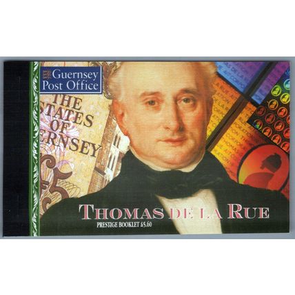 Guernsey 524a MNH Complete Booklet Thomas de la Rue Printer ZAYIX 0424M0092