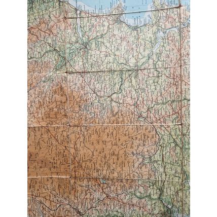Vintage 1930'S Bartholomew's Map of Dartmoor