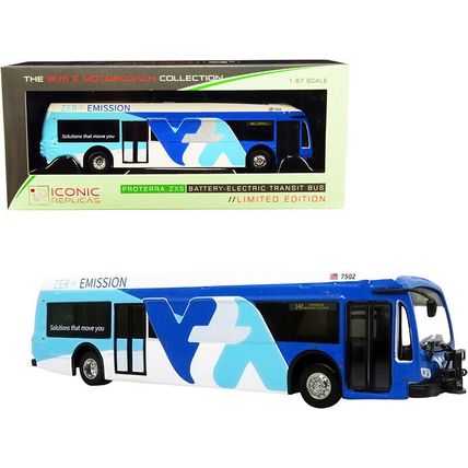 Proterra ZX5 Battery-Electric Transit Bus #140 Express "Mission College" Sant...