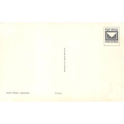 High Street Bedford : a colour printed postcard PT14614