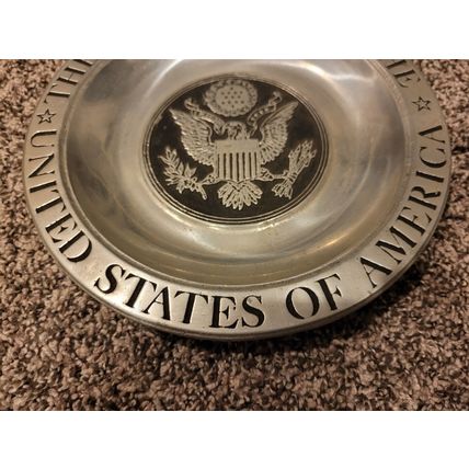 Noble Metals Inc New Oxford PA Plate Great Seal of the United States Of America