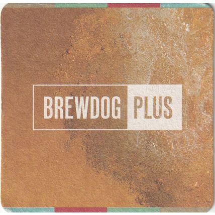 BEER MAT - BREWDOG - BREWDOG PLUS - (Cat No 114) - (2022)