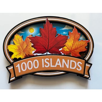 FRIDGE MAGNET - CANADA - 1000 ISLANDS