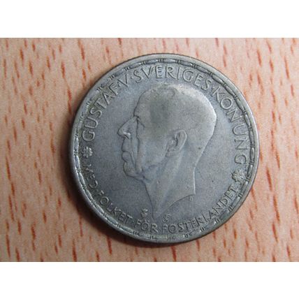 Sweden 1946 1 Silver Krone Coin