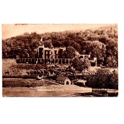 Watermouth Castle, Ilfracombe - Postally Used - 1919 Postmark - Producer Unknown