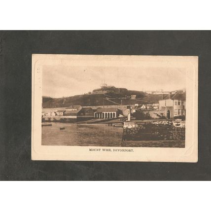Postcard Devon Devonport Mount Wise 1916