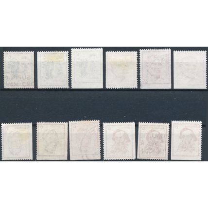 Famous Australians: Perf Varieties - Australia 1970 - FH - SG 479/82