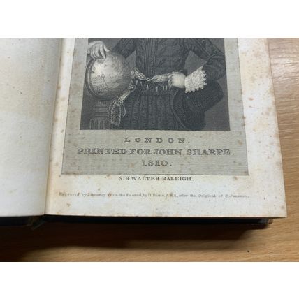 1810 "THE POETICAL WORKS OF EDMUND SPENSER" VOL 6 ANTIQUE LEATHER BOOK (P3)