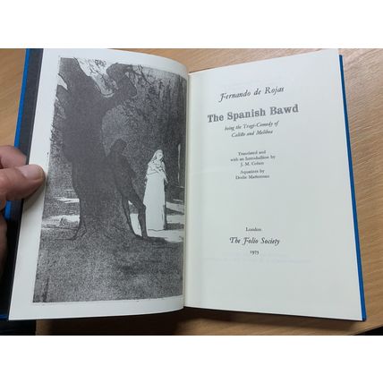 1973 FOLIO SOCIETY FERNANDO DE ROJAS "THE SPANISH BAWD" BOOK & SLIPCASE (P4)