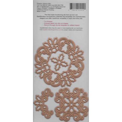 Spellbinders. Holly Motifs Die Set. Die Cutting Cardmaking Scrapbooking Crafts