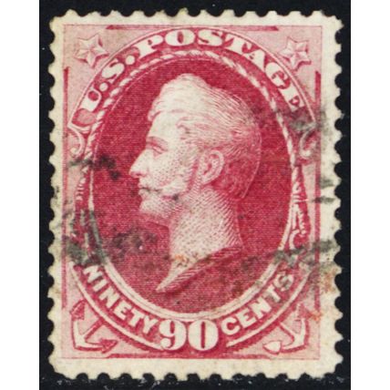144, Used 90¢ VF And RARE - Light Cancel - PFC Certificate - Stuart Katz