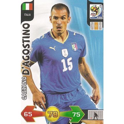 Panini's Adrenalyn XL FIFA World Cup 2010: Italia, Midfielder - D'Agostino