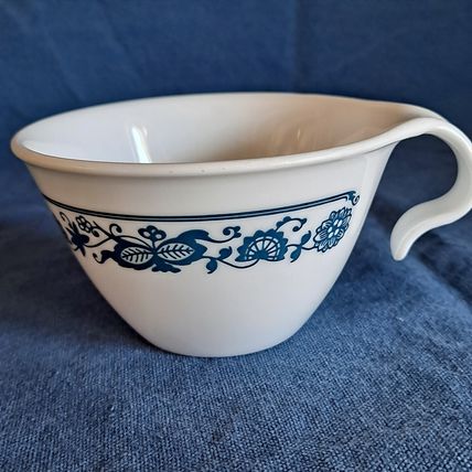 Vintage CORELLE Livingware OLD TOWN BLUE Corning COFFEE CUP Tea Mug Handle