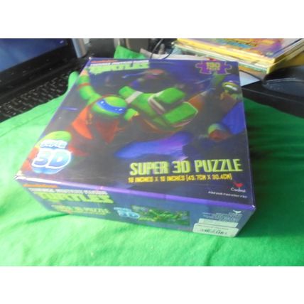 Lentincular 3-D TMNT Puzzle! Cowabunga!! 20.00 Shipped! This 150 piece...