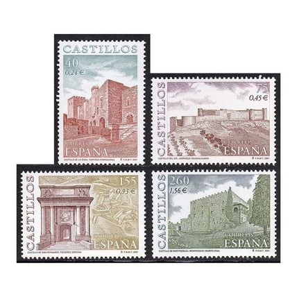 Spain 2001 [SLL] Spanish Castles Series (MNH)