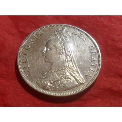 1887 Victoria Double Florin.