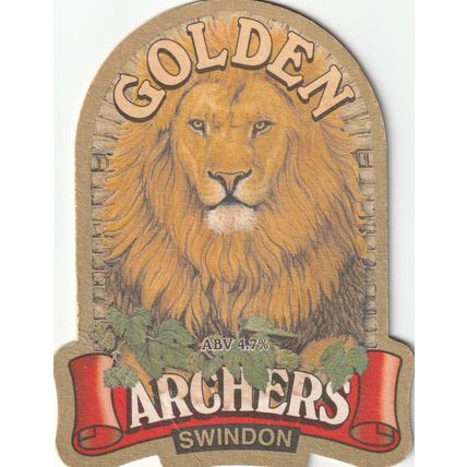 BEER MAT - ARCHERS BREWERY - GOLDEN - (Cat 042) - (2005)