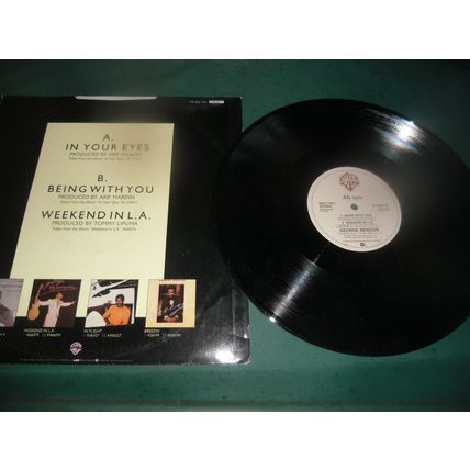 GEORGE BENSON 12" SINGLE - IN YOUR EYES/BEING WITH YOU/WEEKEND IN L.A.