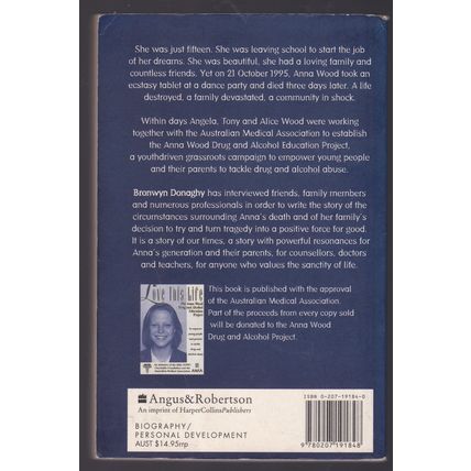 Anna's Story with Bronwyn Donaghy. Ref: B6172