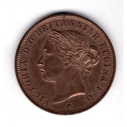 Great Britain. Jersey. 1/12th Shilling 1881. dy15309