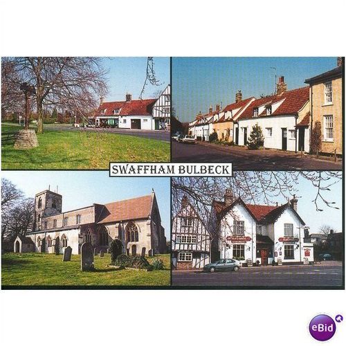 GB Postcard - Swaffham Bulbeck multi-view, Cambridgeshire