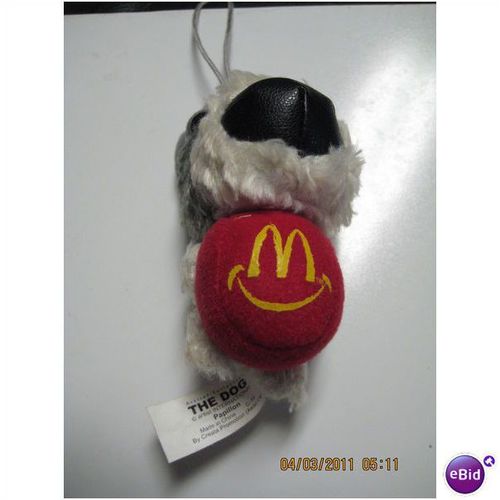 2003 McDonalds ARTIST THE DOG - PAPALION W/BALL JAPAN