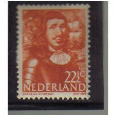 NETHERLANDS 1943 C EVERTSEN 22 1/2C M/H SG584
