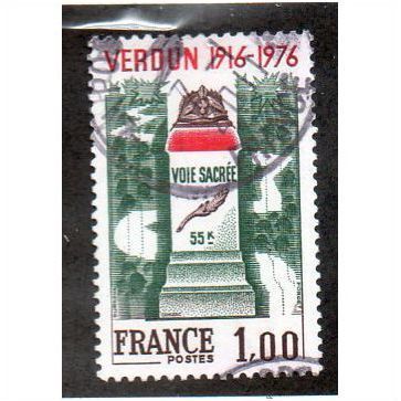 FRA 1976 1F 'VERDUN OFFENSIVE' FINE USED (EBID20085)