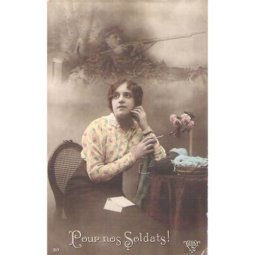 CARTE POSTALE - Patriotique - ref 109