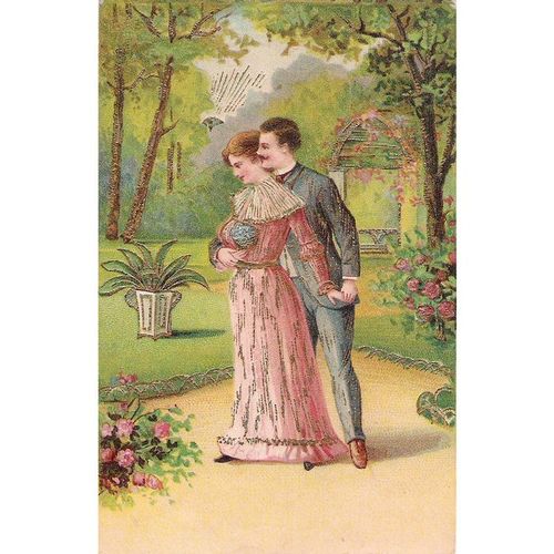 CARTE POSTALE - GAUFREE - ref 7