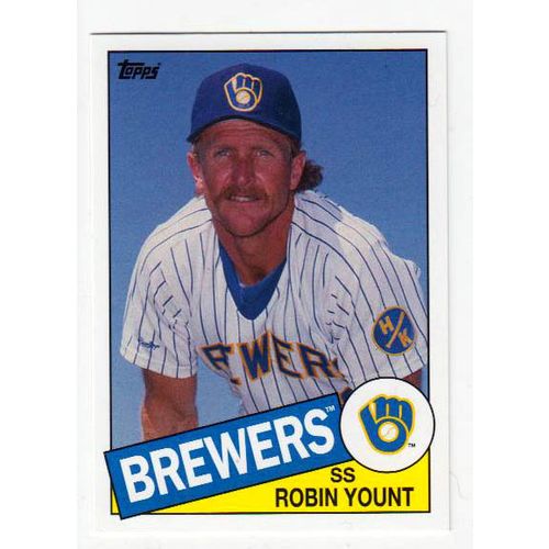 2013 Topps Archives Robin Yount baseball card #114 –HOF - Brewers