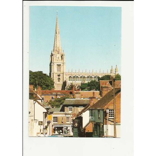Essex SAFFRON WALDEN Parish Church Postcard by J. Arthur Dixon (L6/SP.10584)