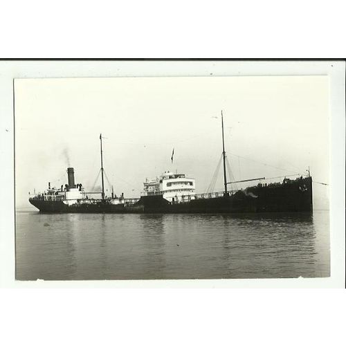 Anglo American Oil Co. SS NARRAGANSETT Postcard