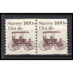 1907 18c Surrey Fine MNH Dry Gum CNP Left 4 PA0507