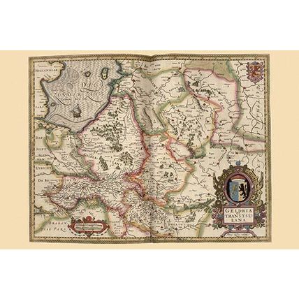 Map of Transylvania, Roumania 12 x 18 Poster