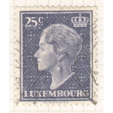 Luxembourg 1948 - SG515 - 25c grey - Grand Duchess Charlotte - used 2