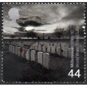 1999 Millenium Series, Soldiers. Tale, 44p Value. War Graves, Somme. Fine Used
