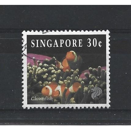 Singapore.SG745 30c Clown Anemonefish.Fine Used.Jul25