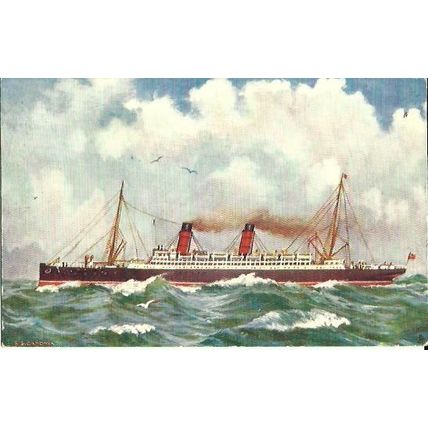 Cunard RMS CARONIA Tuck Oilette Postcard (9106)