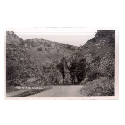 THE GORGE, CHEDDAR GORGE, SOMERSET unused vintage postcard =