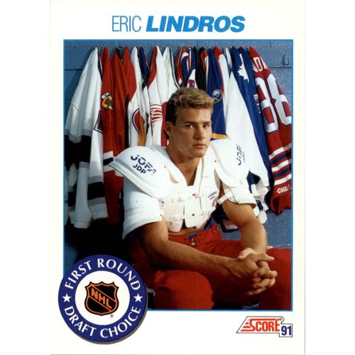 1991 Score Eric Lindros 1st Round Draft Choice #356