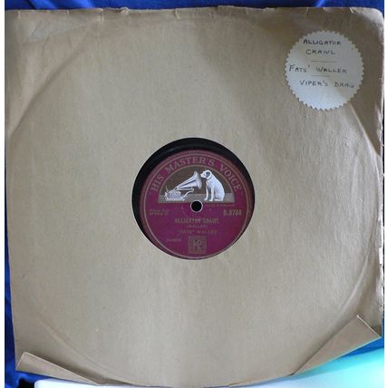 Fats Waller - Alligator Crawl / Vipers Drag 78 rpm HMV