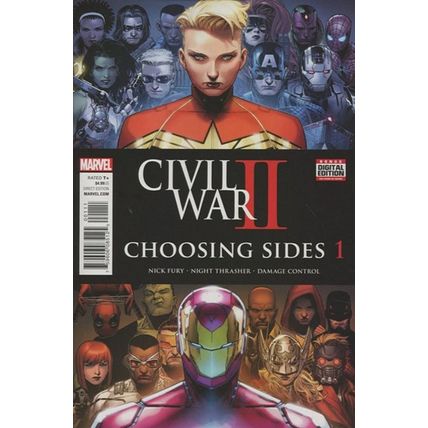 Civil War II Choosing Sides (2016 Ltd) # 001 NM (CvrA) MODERN AGE COMICS