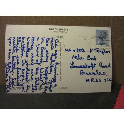 YORKSHIRE FALLS ,multiview used postcard. Colourmaster 1981 pm =