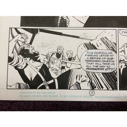 Eclipso #4 p7 (1993) McDonnell Creeper Cave Carson Bruce Gordon Semi-Splash