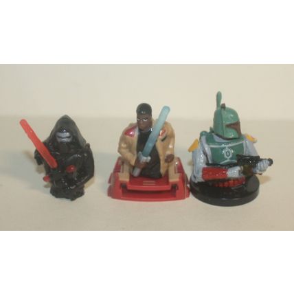 Disney Star Wars Lot of 3 Mini Figures