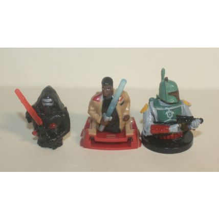 Disney Star Wars Lot of 3 Mini Figures