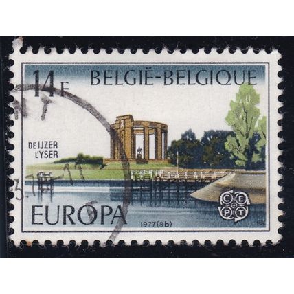 Belgium 1977 The Yser Nieuport 14f Fine Used SG 2491 VGC