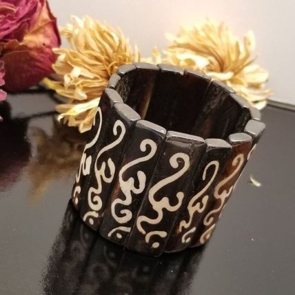 Coconut Shell Stretch Bracelet